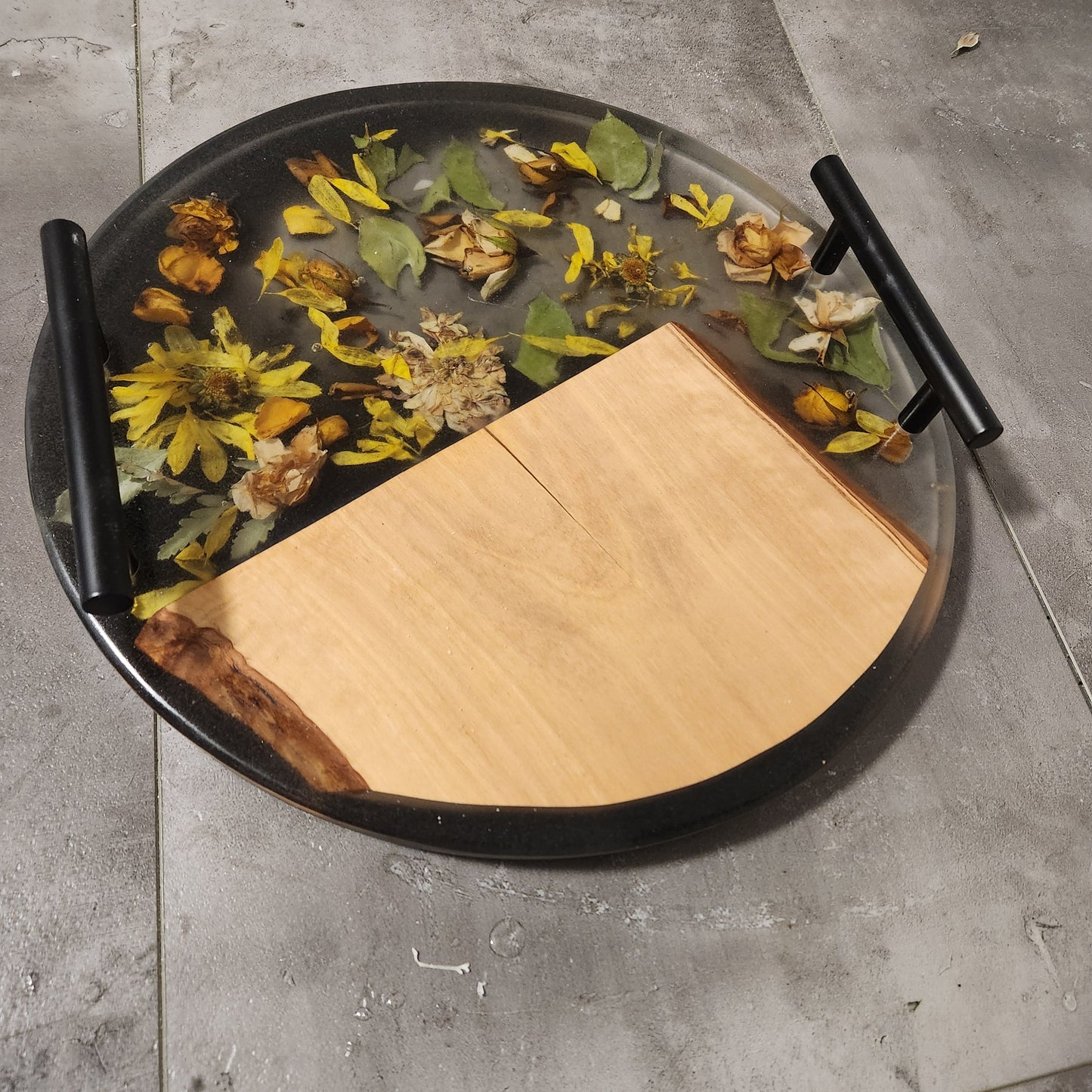 Sunshine and Roses Serving Board