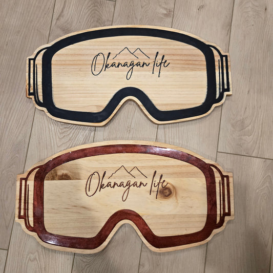 Goggle Serving Board