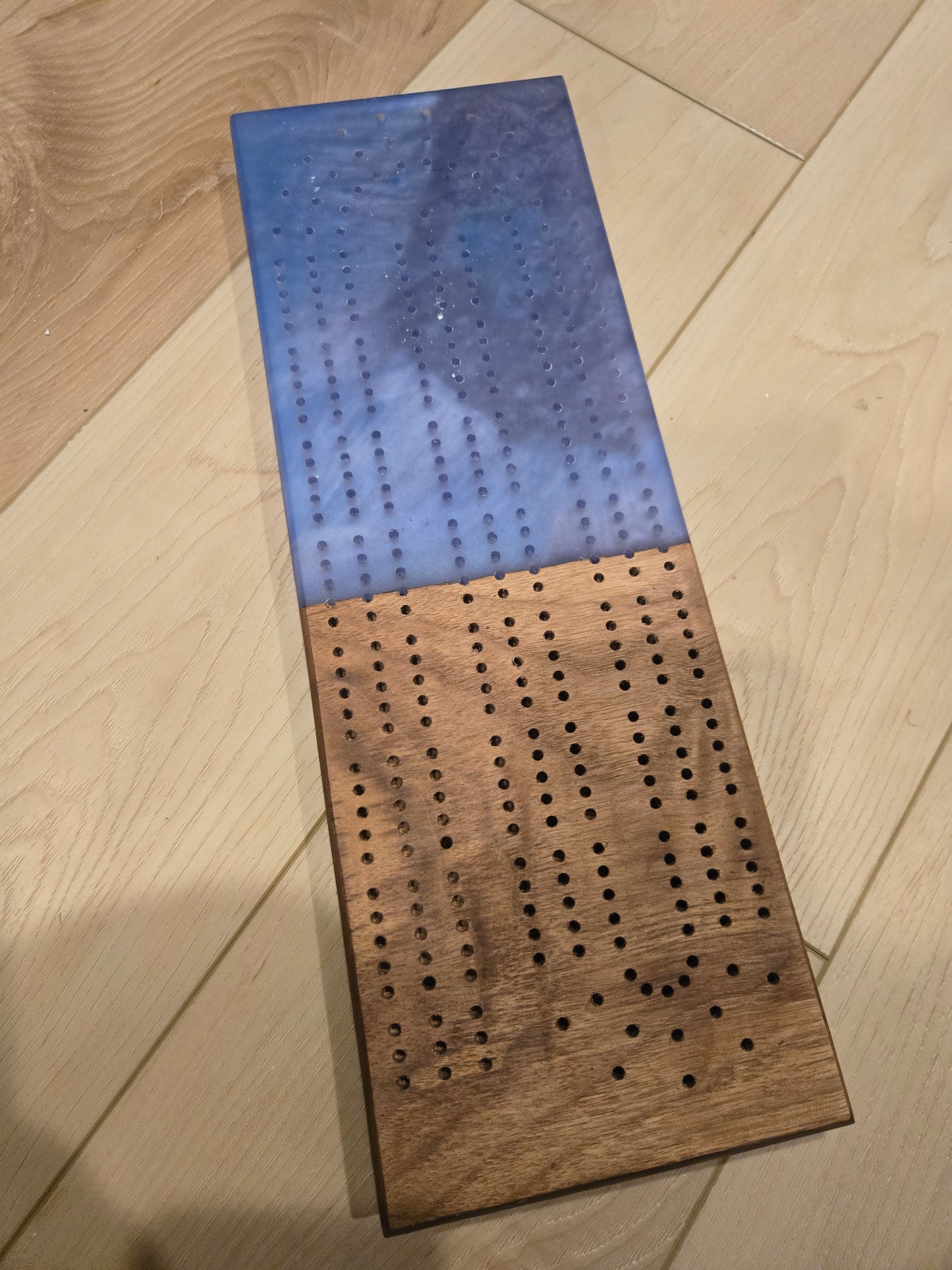 Skyline Cribbage Board