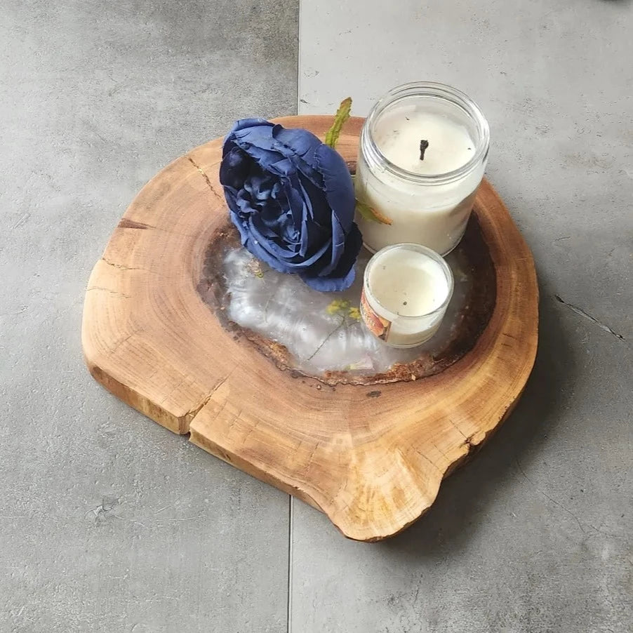 Flower Power Resin Display