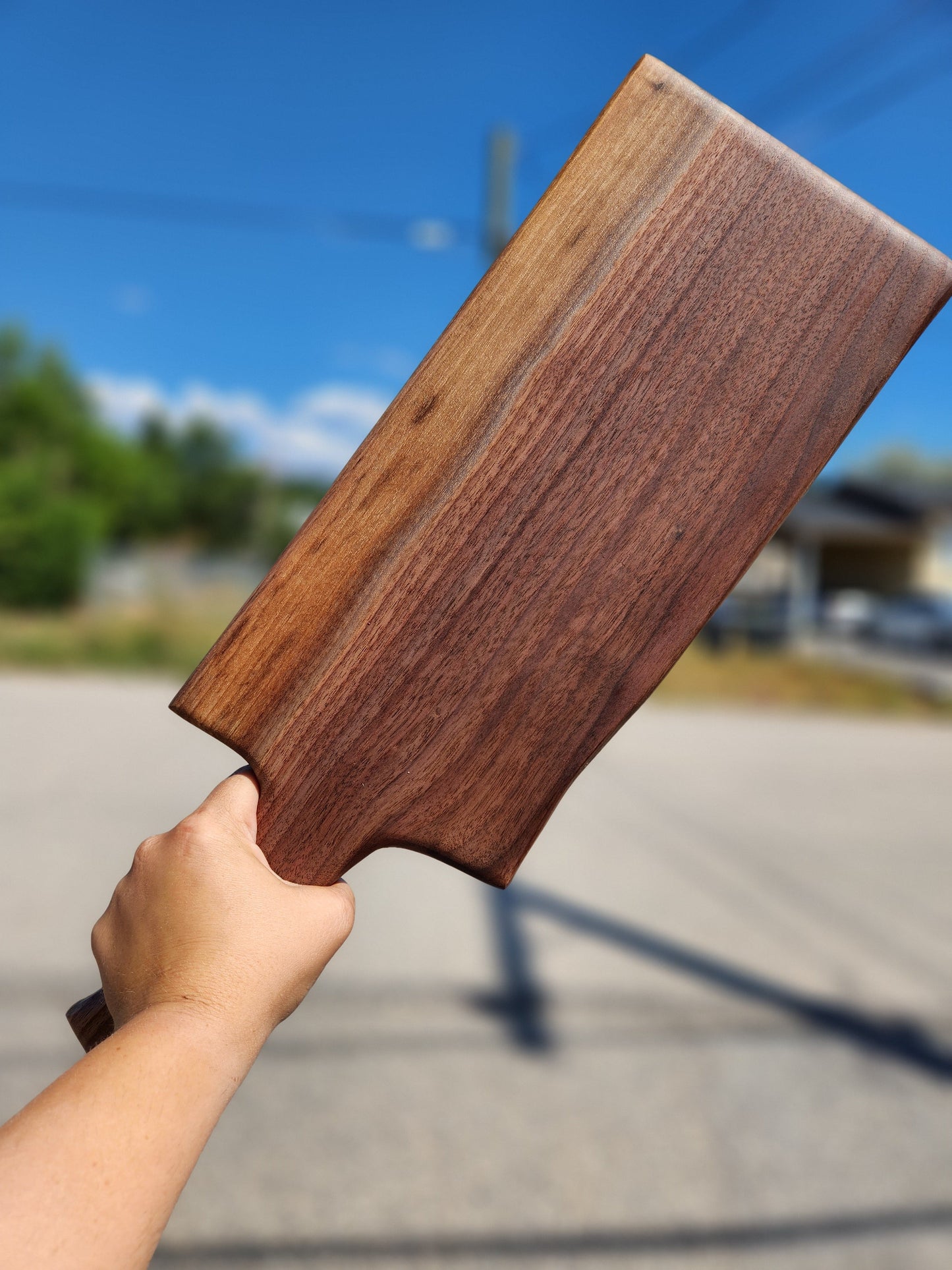 Walnut Charcuterie Board.