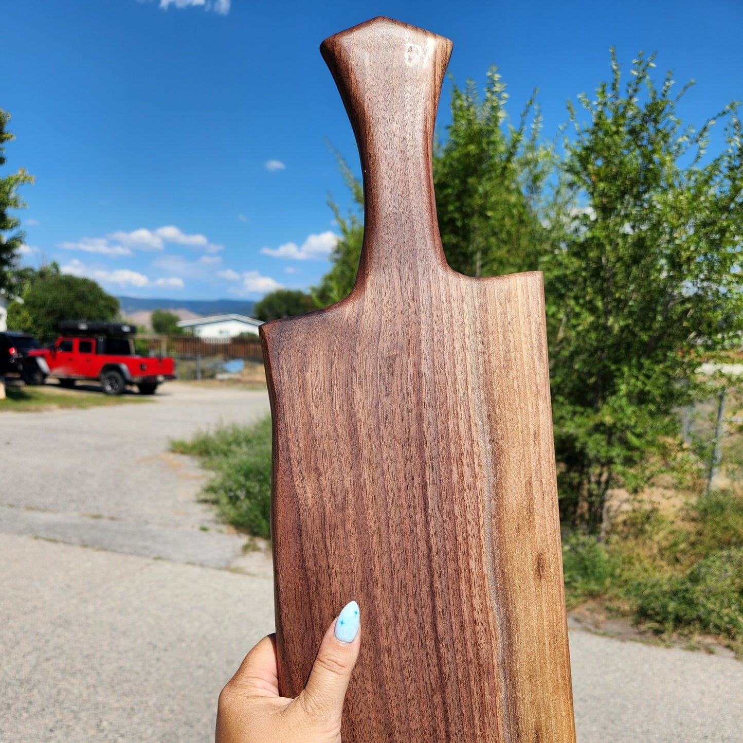 Walnut Charcuterie Board.