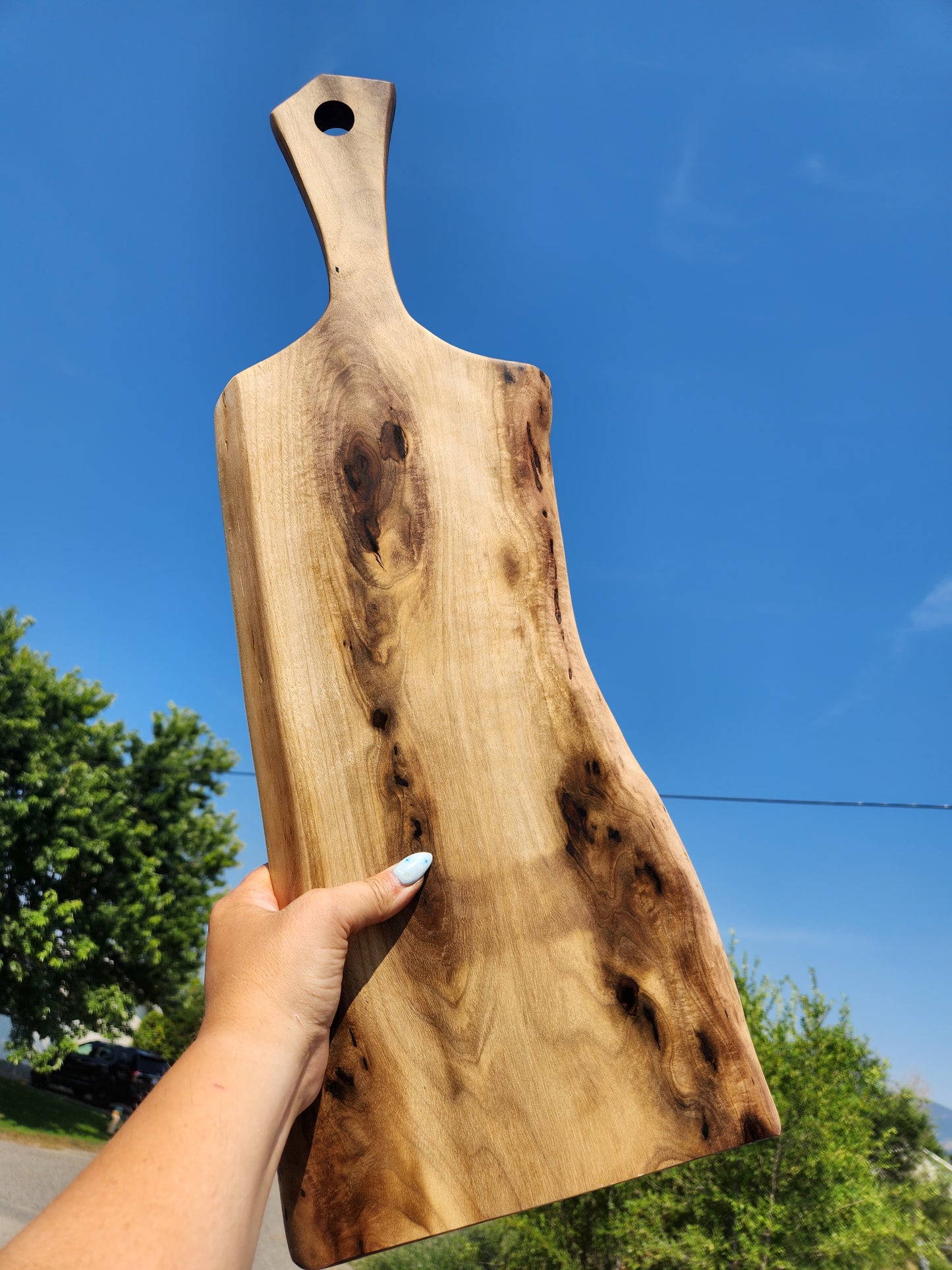 Walnut Charcuterie Board.