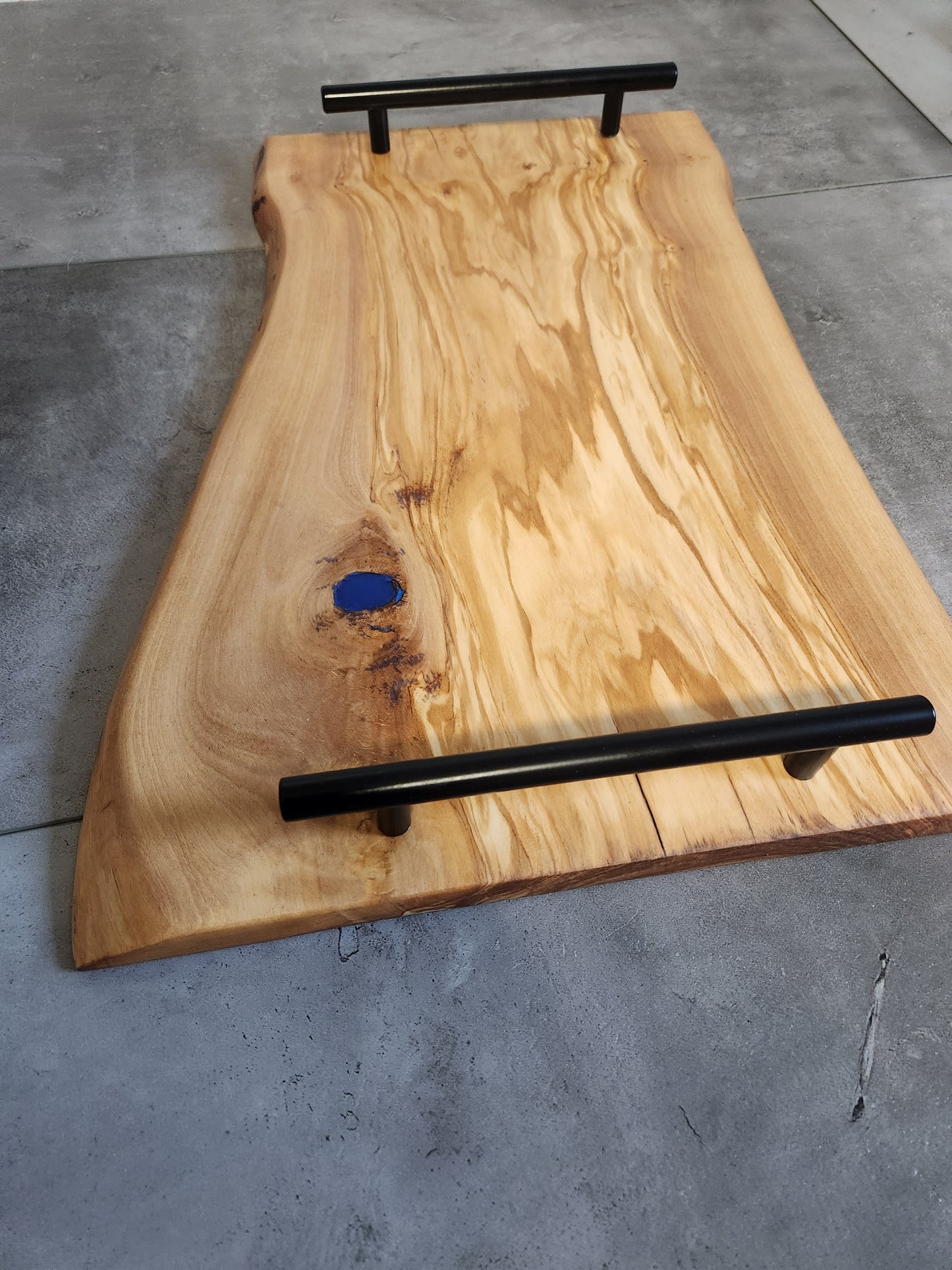 Olive Wood Charcuterie Board.