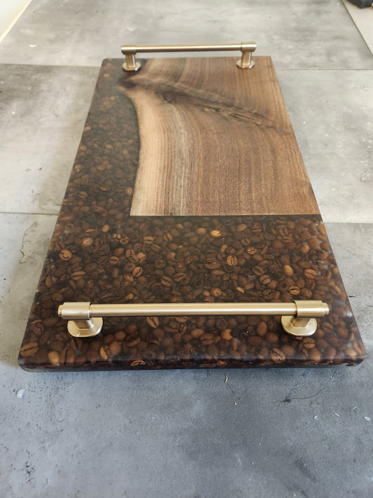 Cafe Walnut Serving Board.