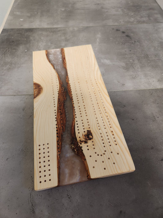 Pearl River Cribbage Board