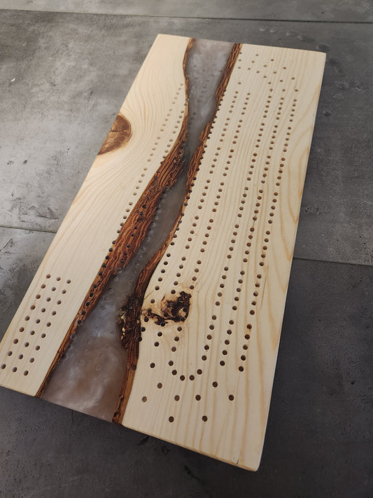 Pearl River Cribbage Board