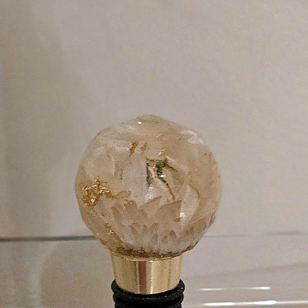 Resin Floral Wine Stopper