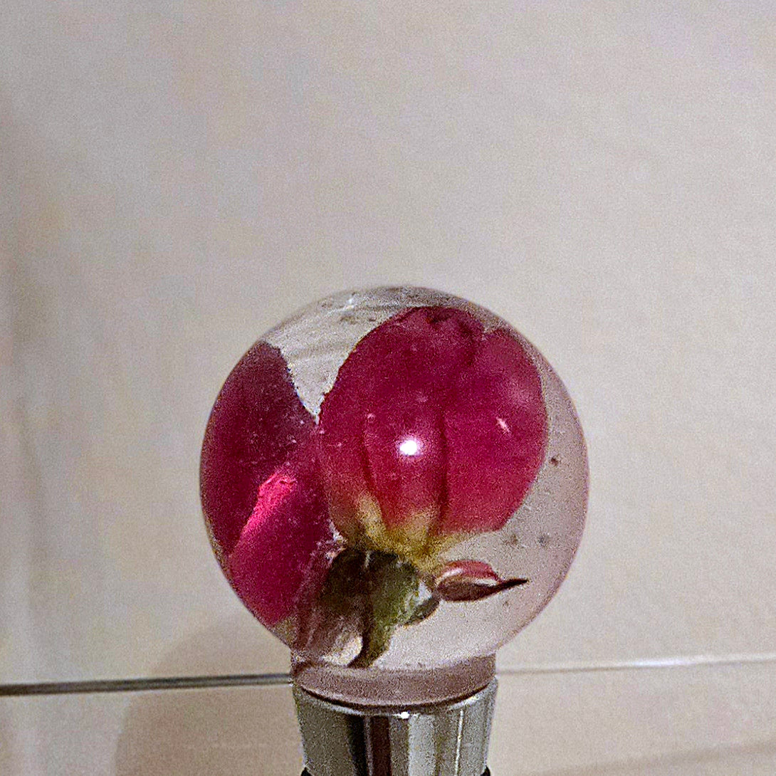Resin Floral Wine Stopper