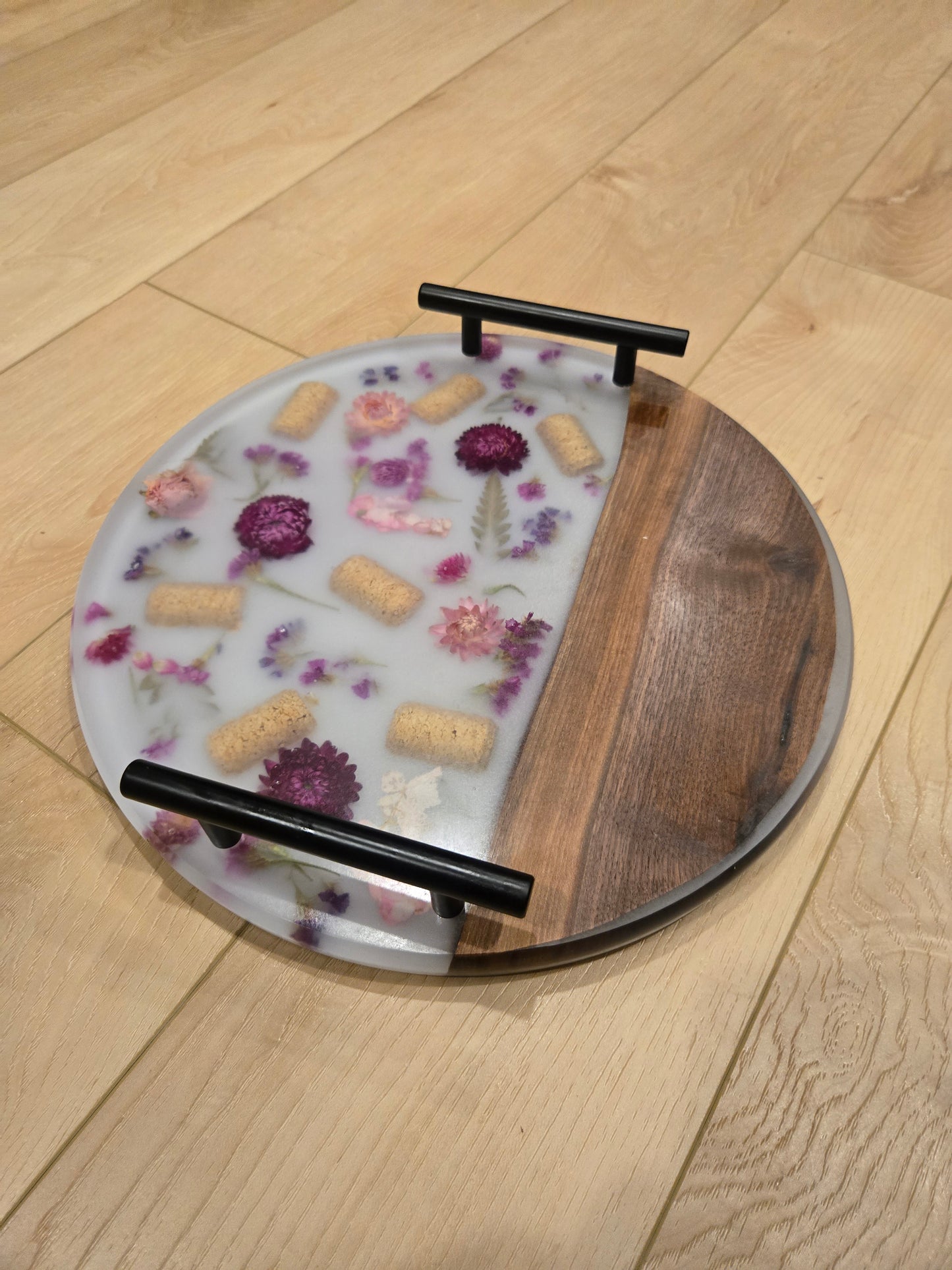 Petal & Pour Serving Tray