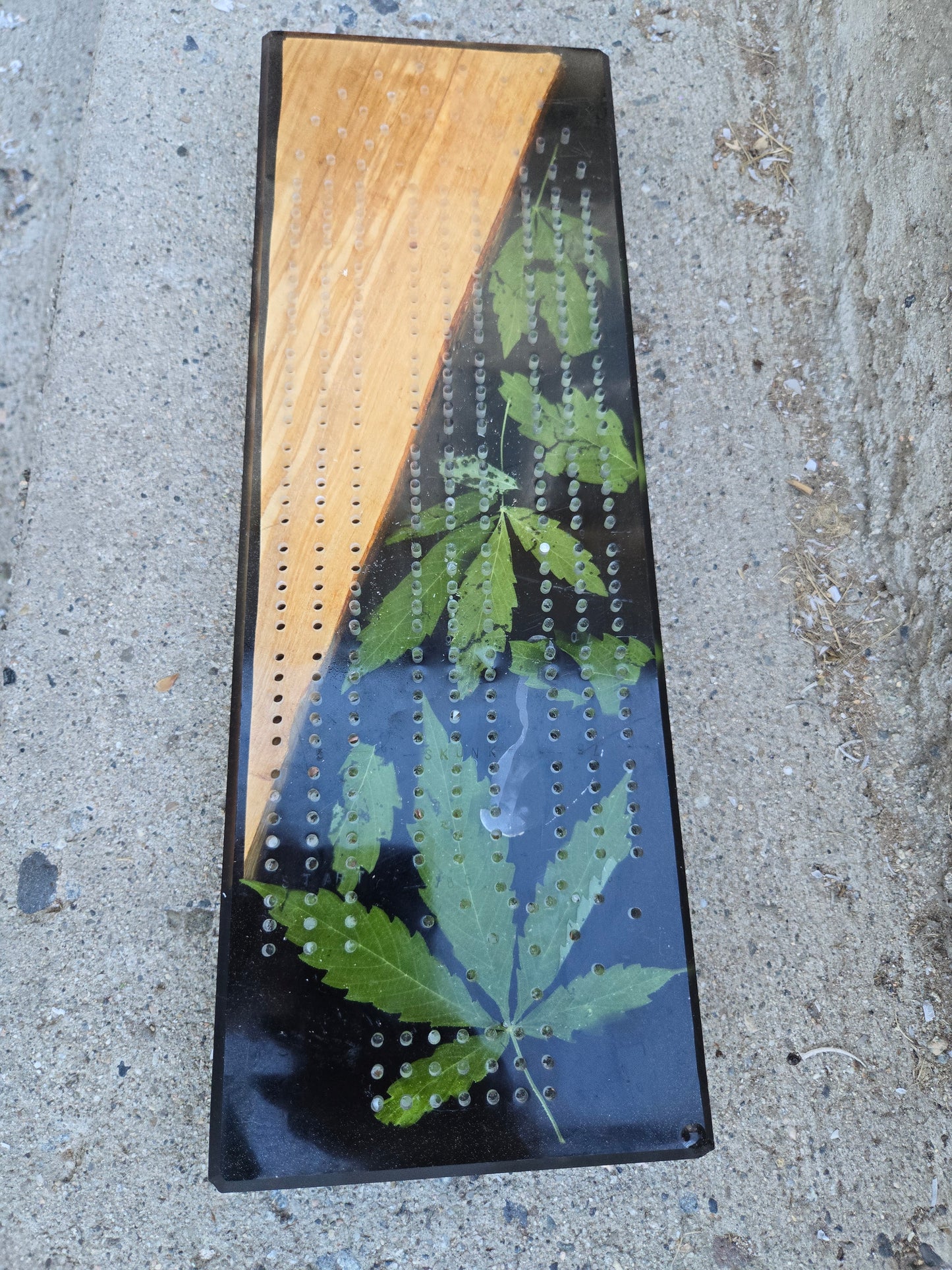 Mary Jane Cribbage Board