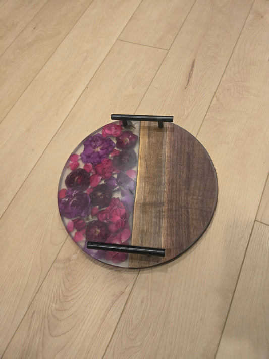 Bloom & Berry Round Serving Board