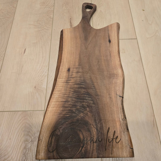 Walnut Wanderer Charcuterie Board