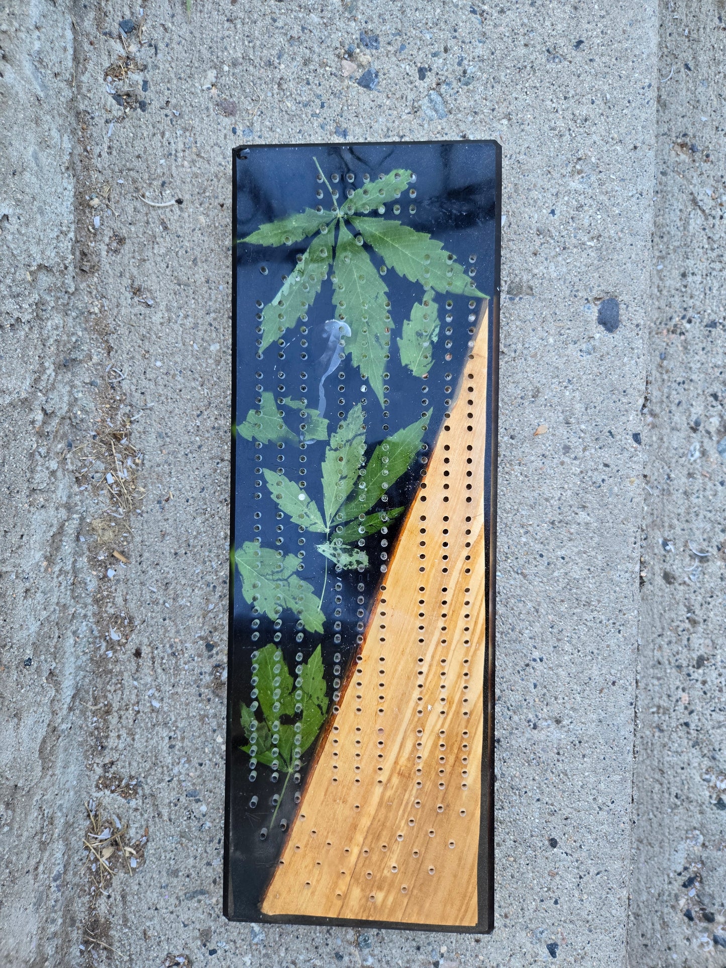 Mary Jane Cribbage Board